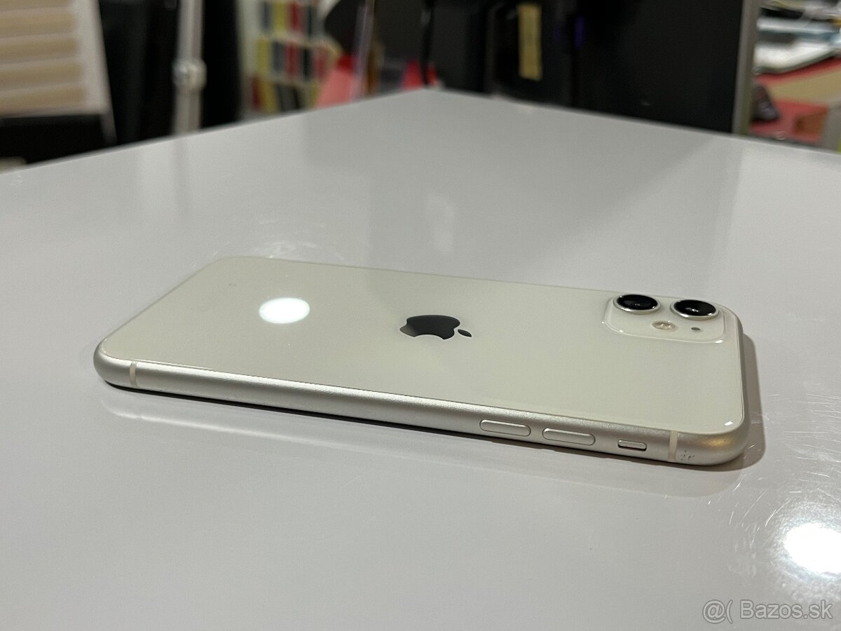 iPhone 11 64GB White TOP stav - 8
