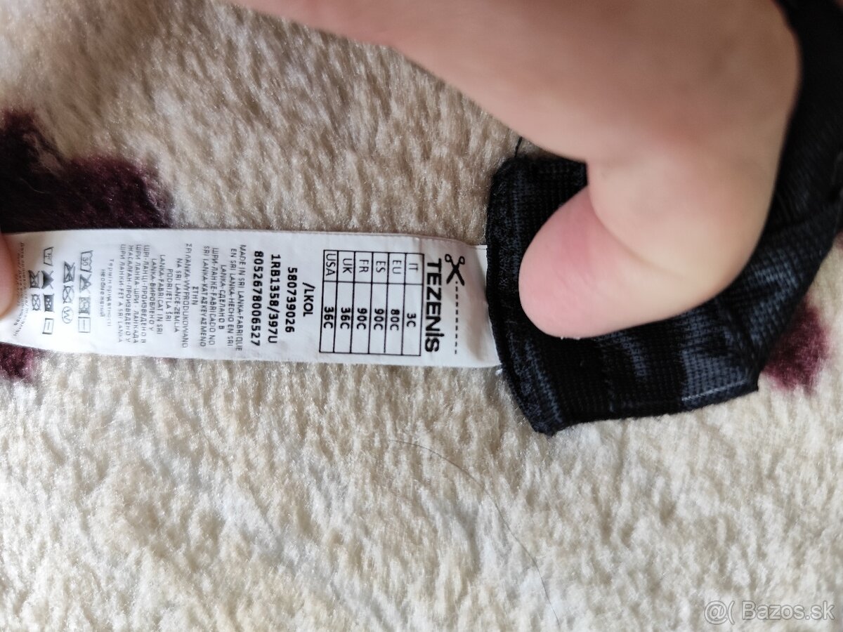 Čipkované podprsenky Tezenis veľ. 80C - 8