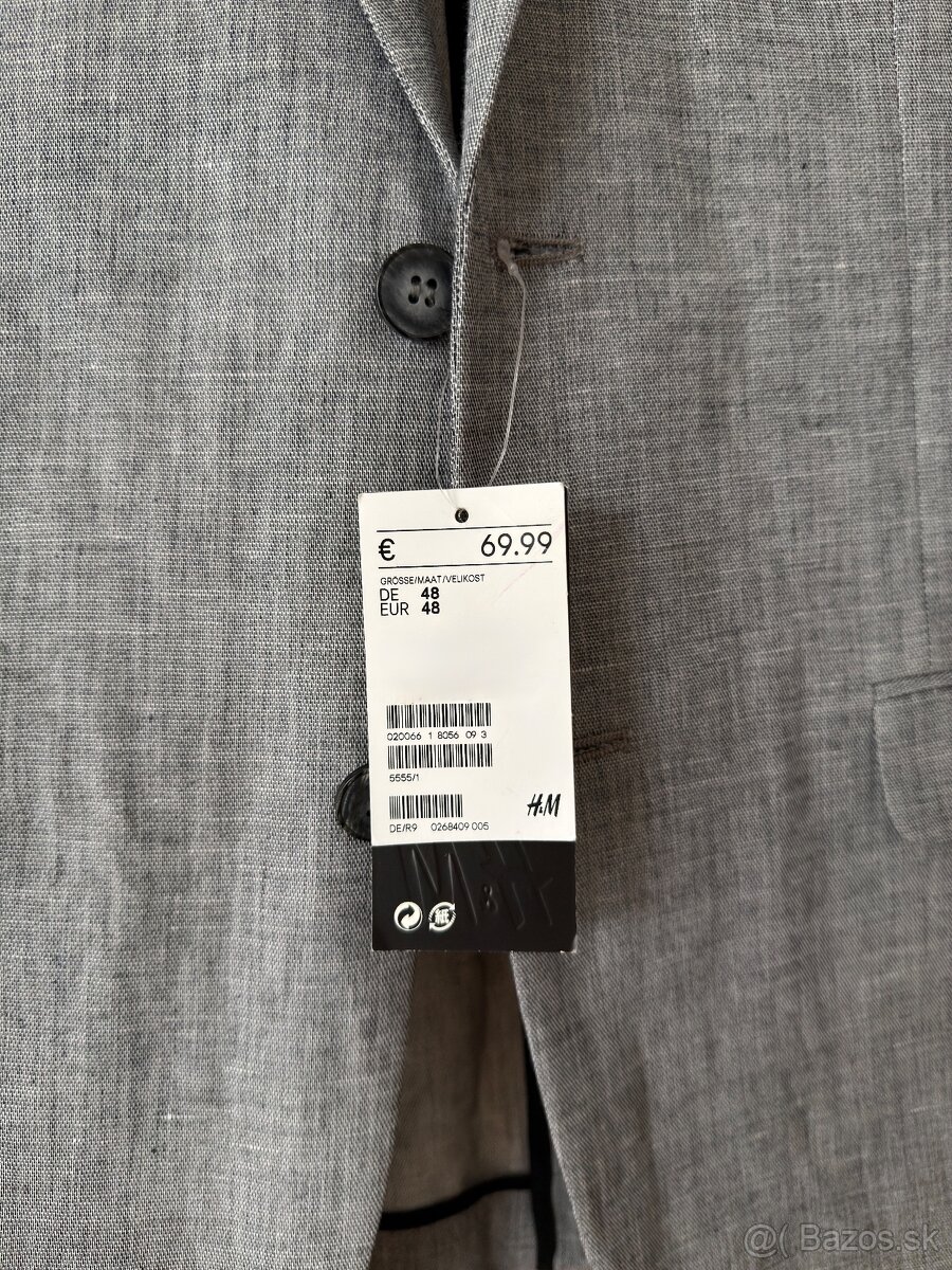 Čistonové Elegantné Saká - Značka H&M 1+1 - 8