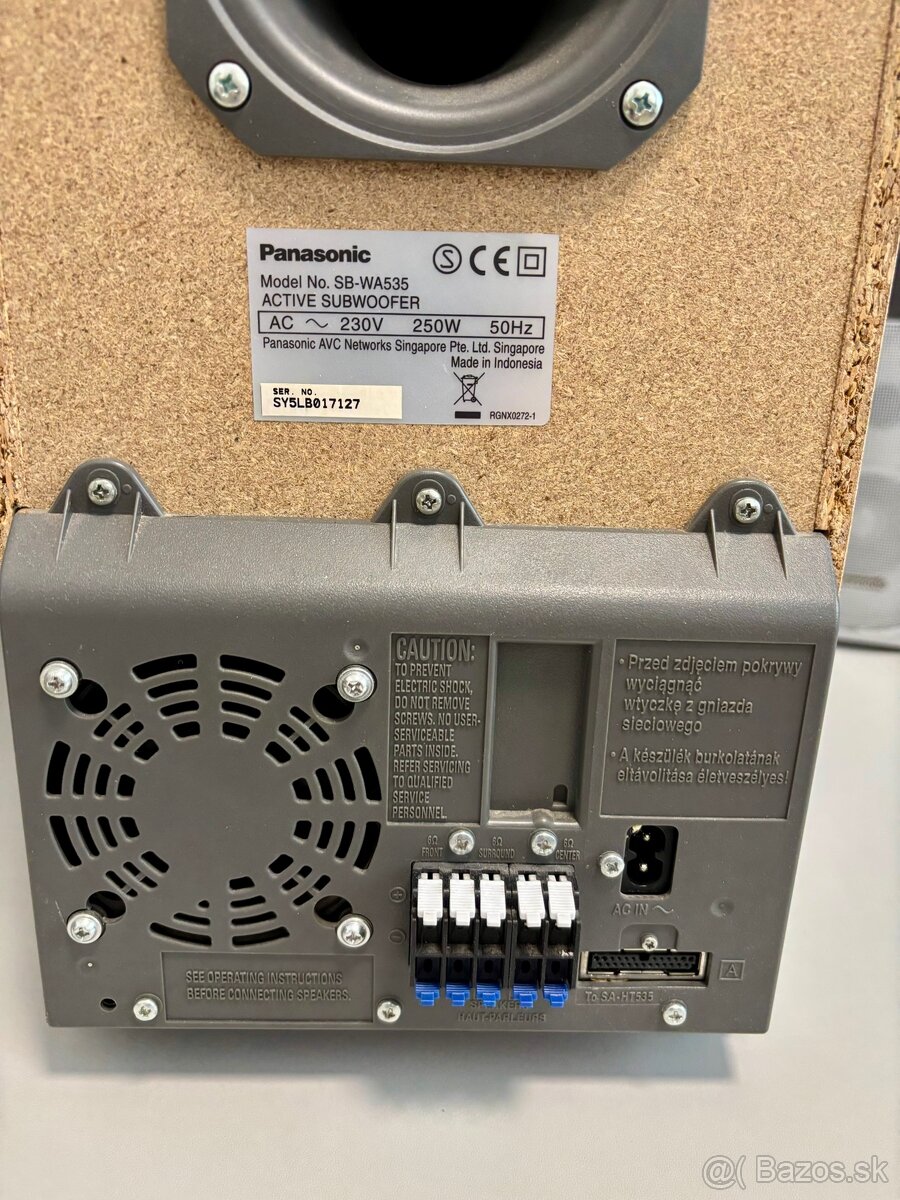 Domáce kino Panasonic SA-HT535 5+1 - 8