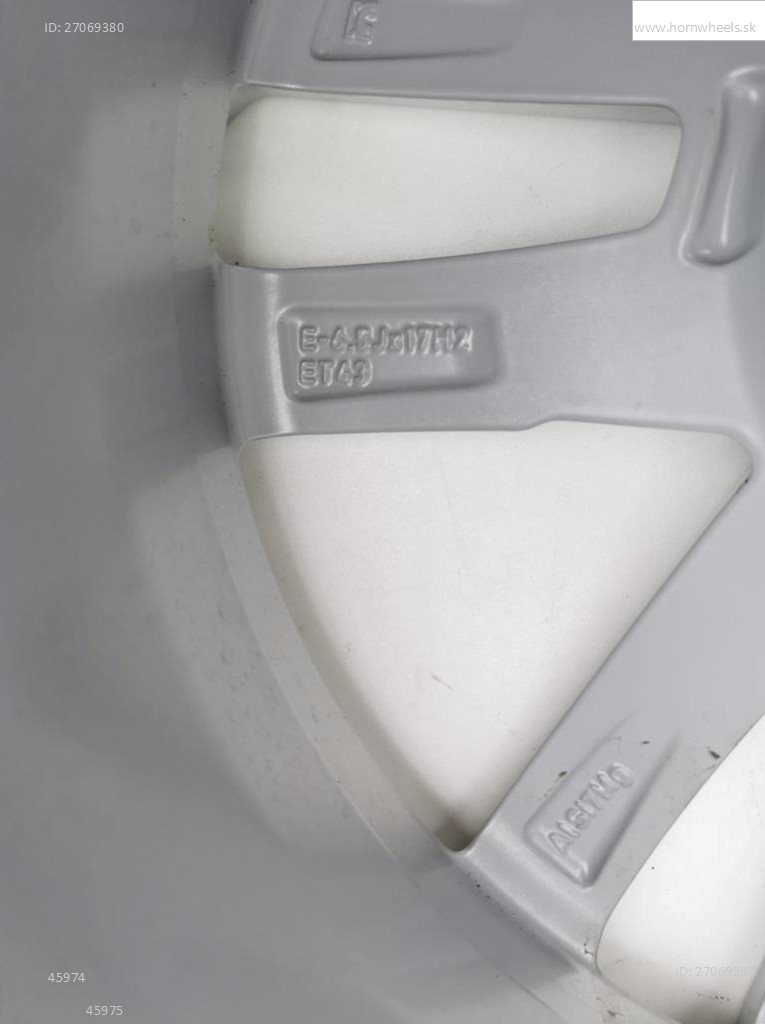 Audi A3 originál alu disky 6,5J 5x112 R17 ET43 1217 - 8