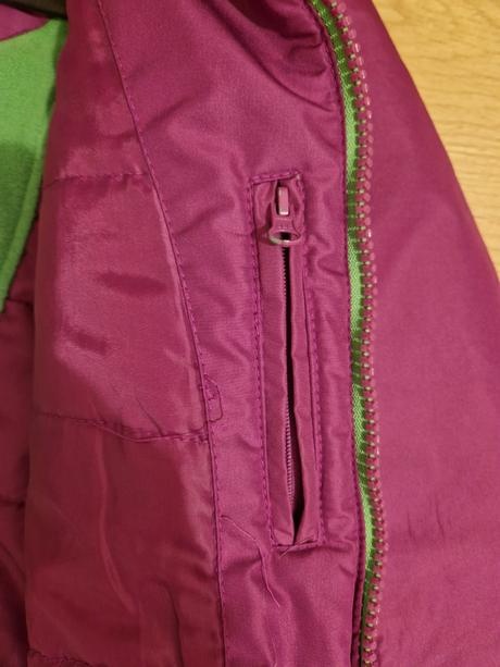 Lyžiarska bunda zelena 152, Tchibo 134/140 fialova - 8