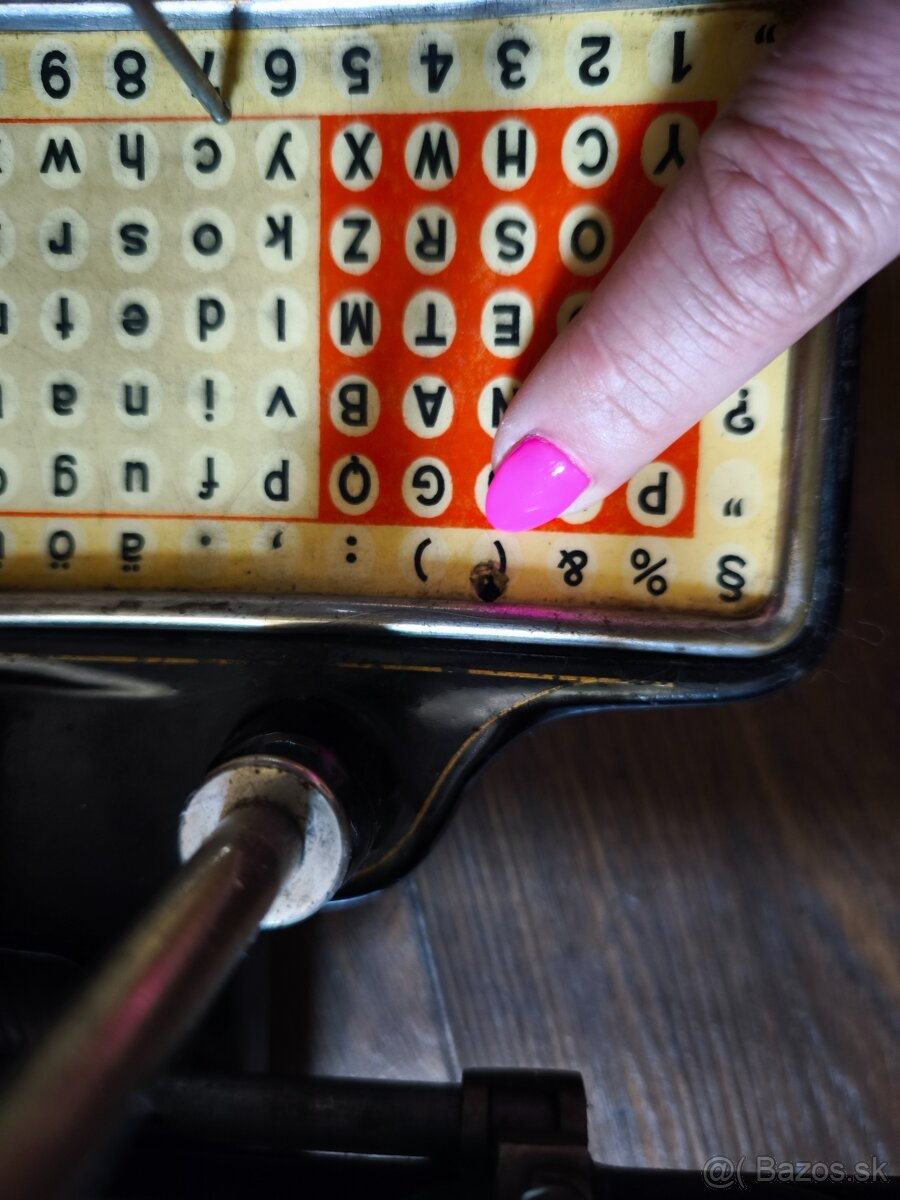 Písací stroj Mignon 2 - 8