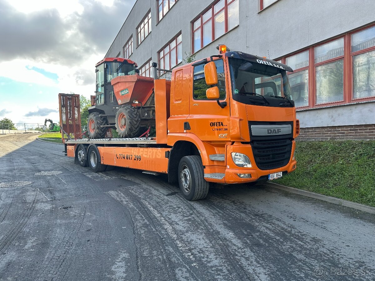 Přeprava strojů, vozidel, plošin, zemědělské techniky - 8