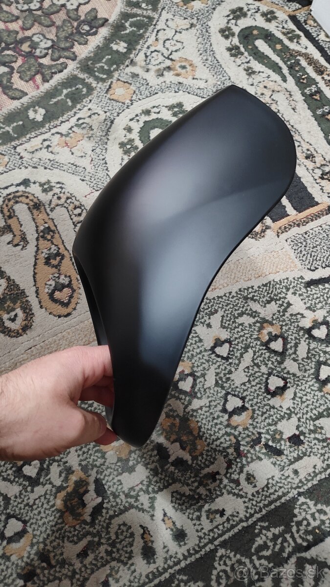 predný štít čierna lesklá a matná nové - 8