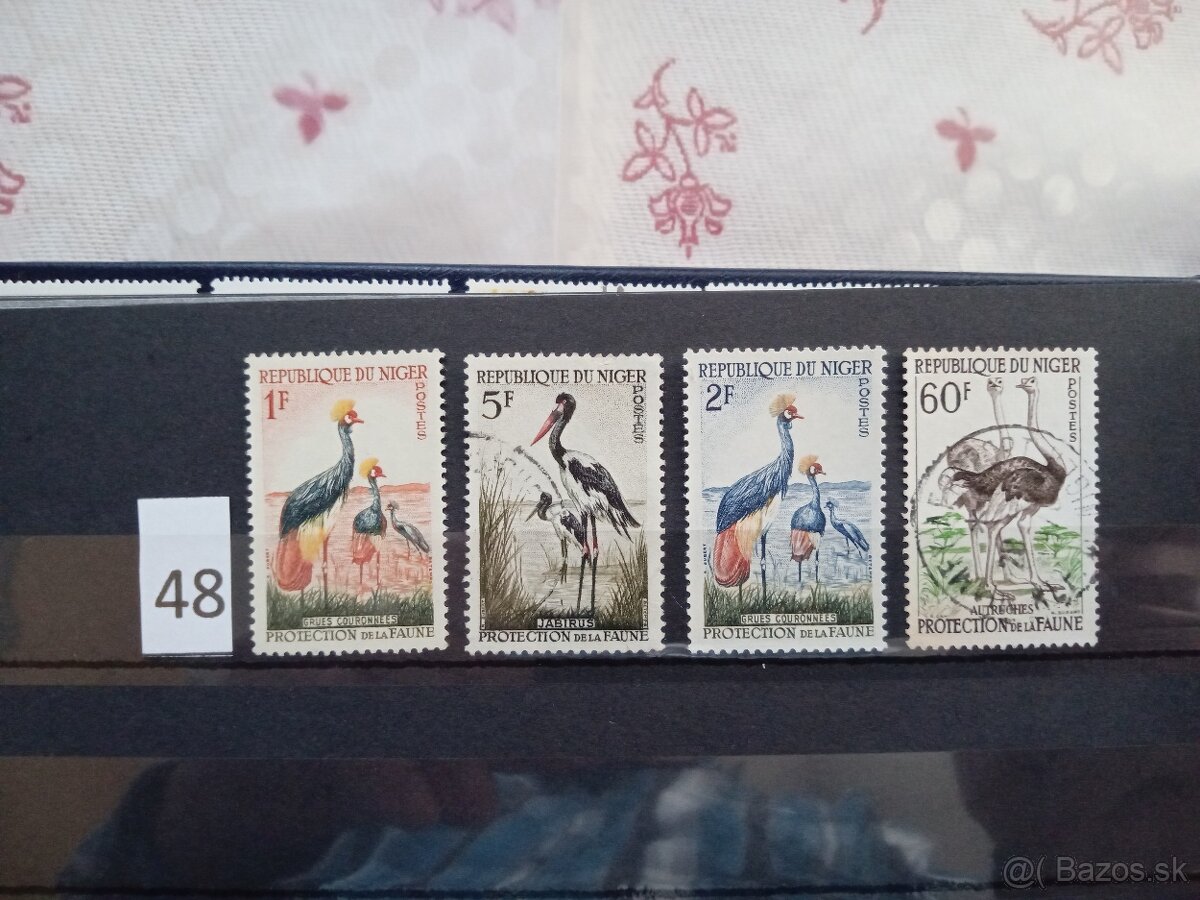 Poštové známky č.473 - AFRIKA III. - 20 sérií - 8