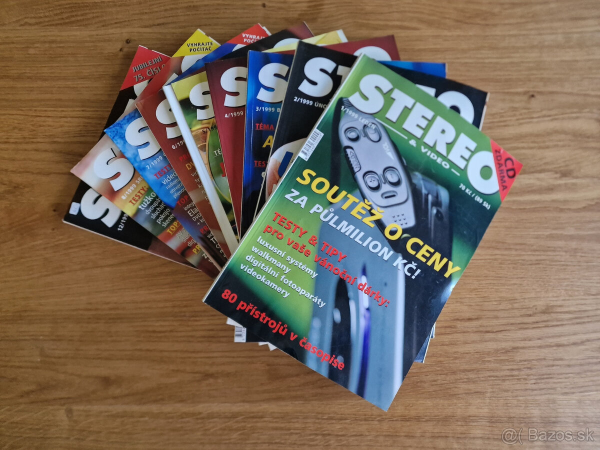 Casopis Stereo & Video, cele rocniky 1993-1998 - 8