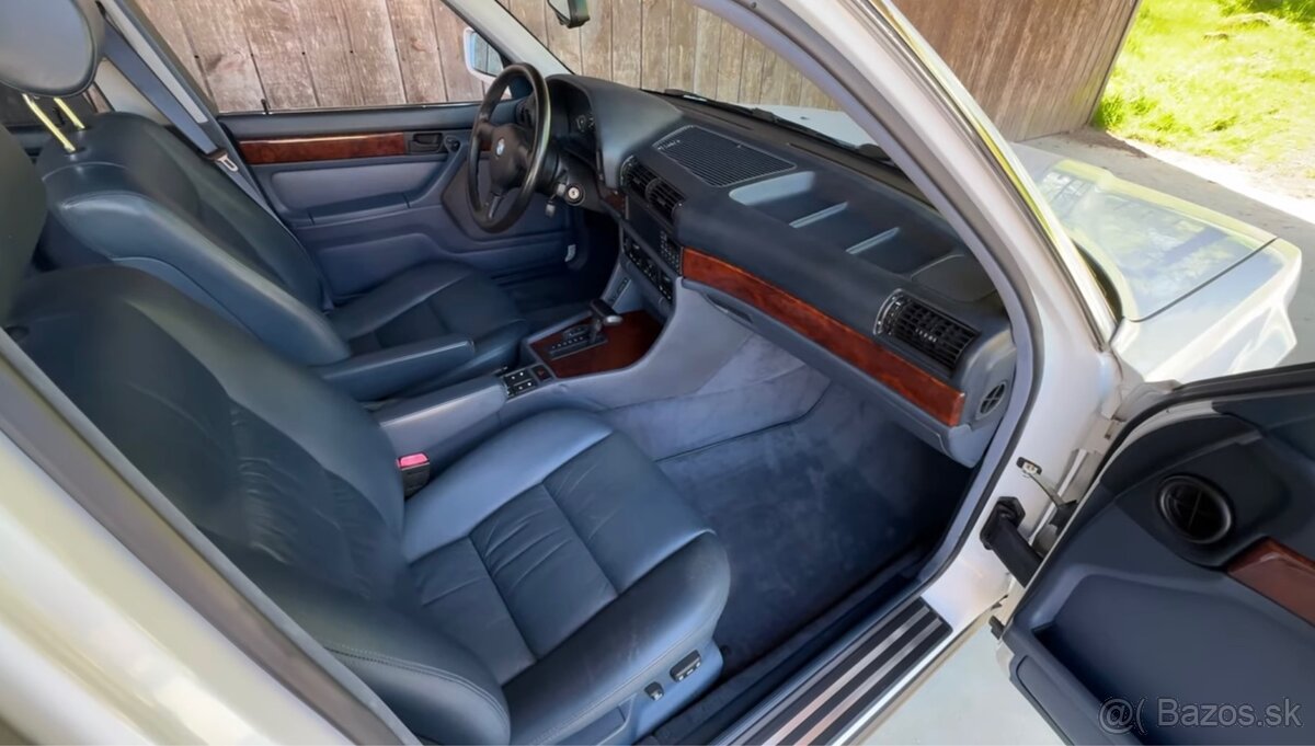 Bmw E32 735 Automat, original lak 38.000km - 8
