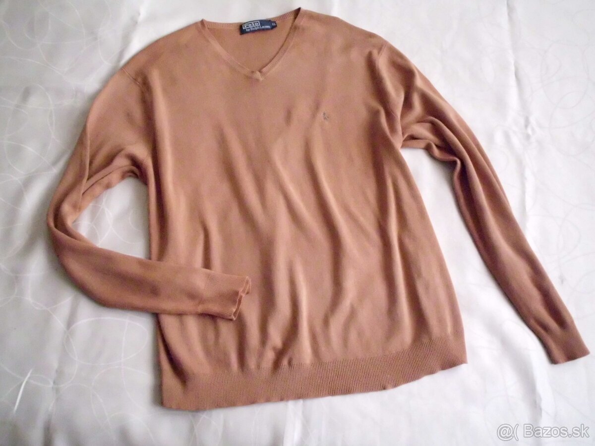 Ralph Lauren pánsky sveter bavlna XL-2XL - 8