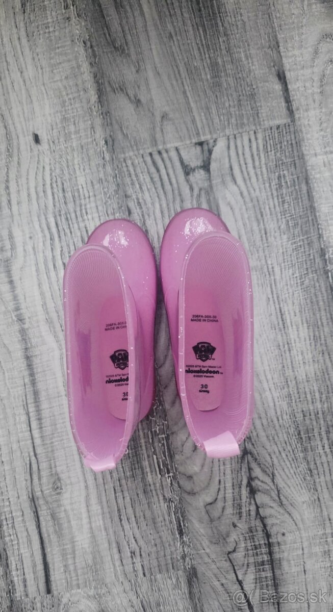 Nové blikajúce gumáky veľkosť 30 - 8