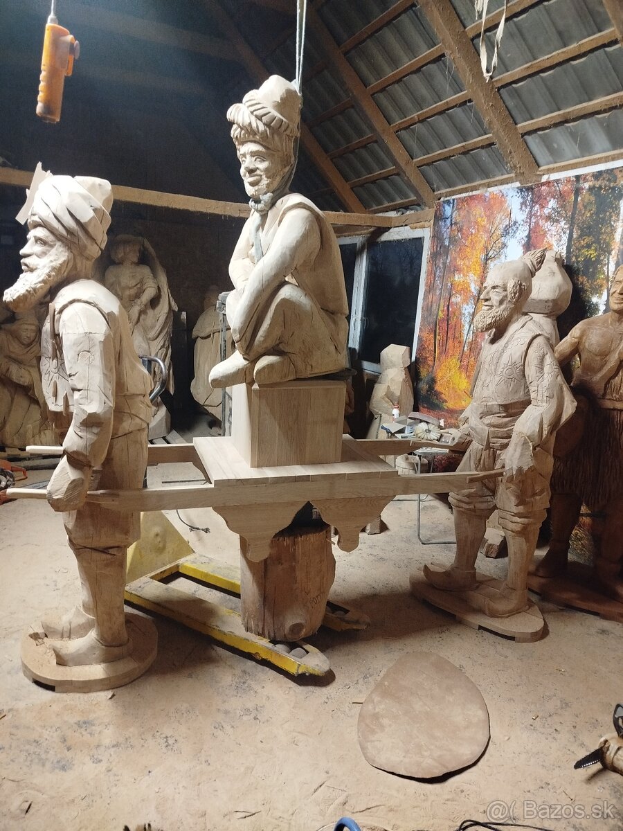 veľký drevený Betlehem - 8