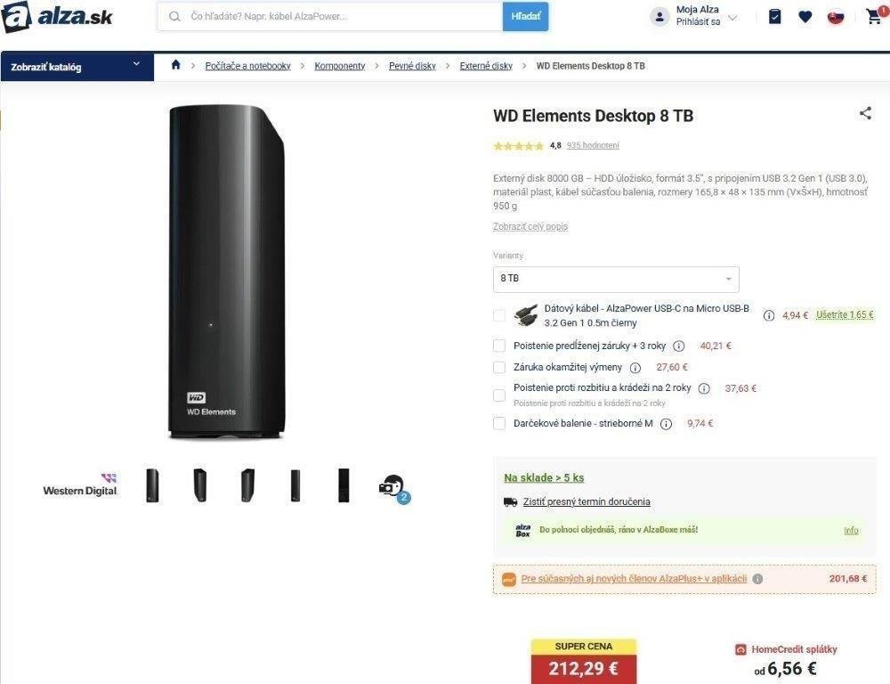 6/ 8TB Seagate Backup Plus Hub / WD My Book - 8