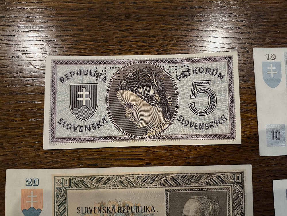 ☀️ BANKOVKY z obdobia SLOVENSKÉHO ŠTÁTU 1939 - 1945 ☀️ - 8