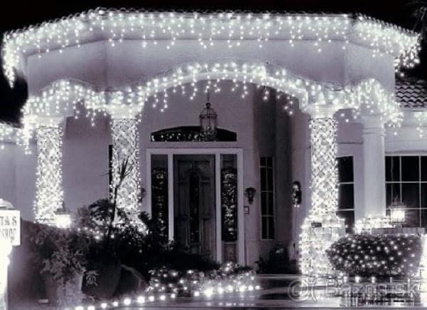 Vianočné osvetlenie-svetelná reťaz 25 m - 8