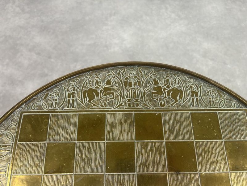 Art deco šachový stolík - 8