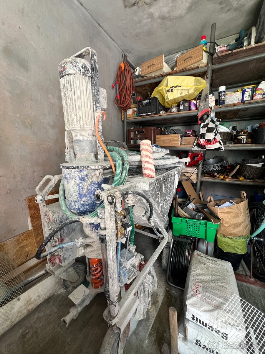 Omietací stroj / PFT + náradie - 8