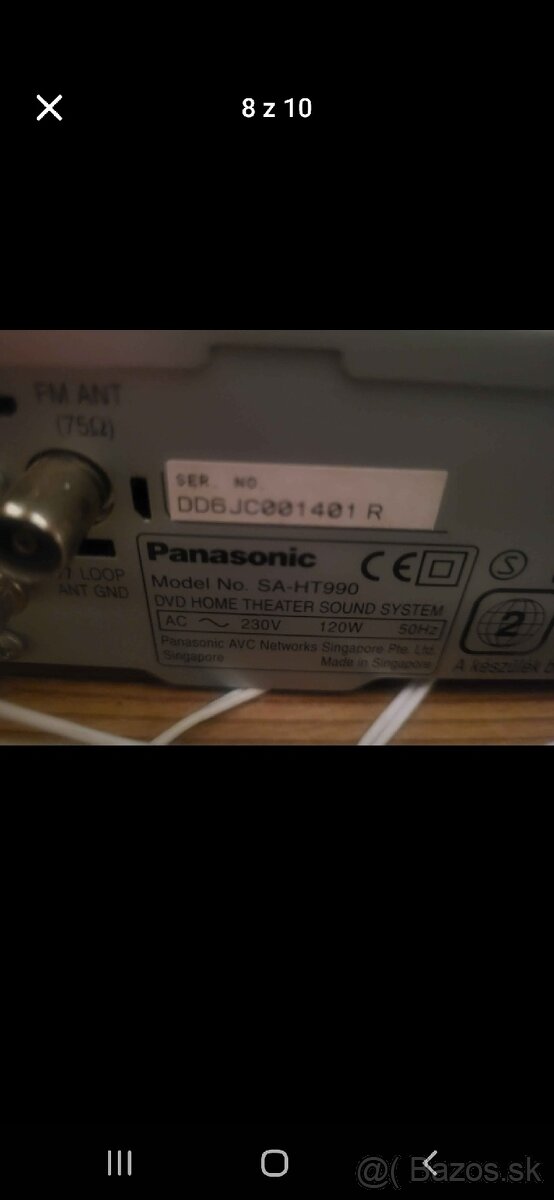 Domace kino Panasonic SC-HT855 - 8