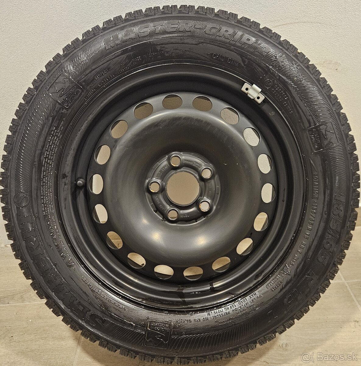 Zimná sada VW - 5x100 R15 + Semperit 185/65 r15 - 8