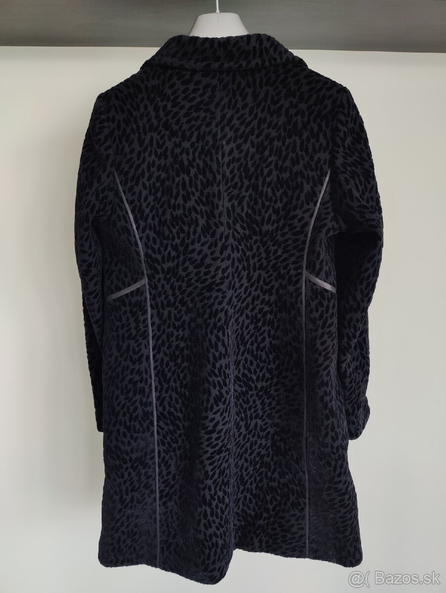 Elegantný dámsky vlnený kabát veľ. 44-46 - 8