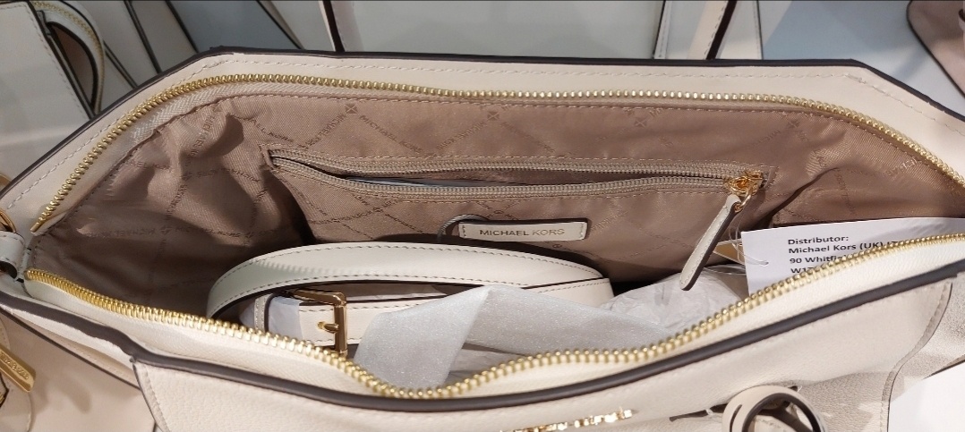 Kožená kabelka Michael Kors Avril - 8