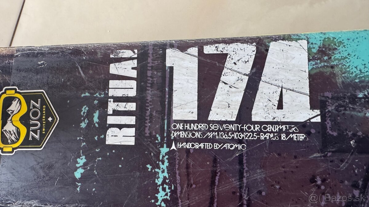 Predám : Freeride lyže Atomic Vantage Ritual (182 cm) - 8