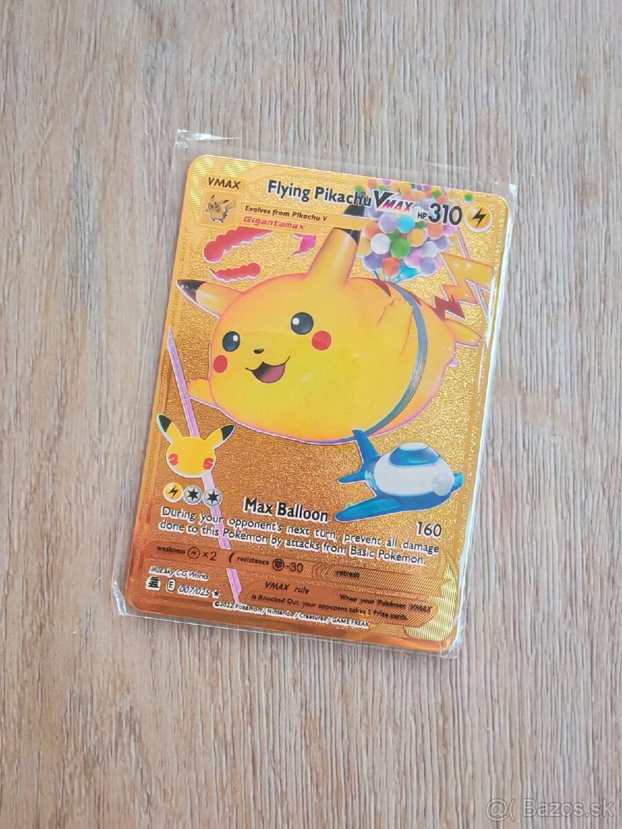 Kovove pokémon karty - 8