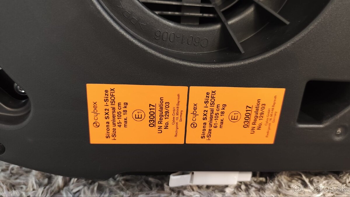 Detská autosedačka Cybex Sirona SX2 I-size - 8