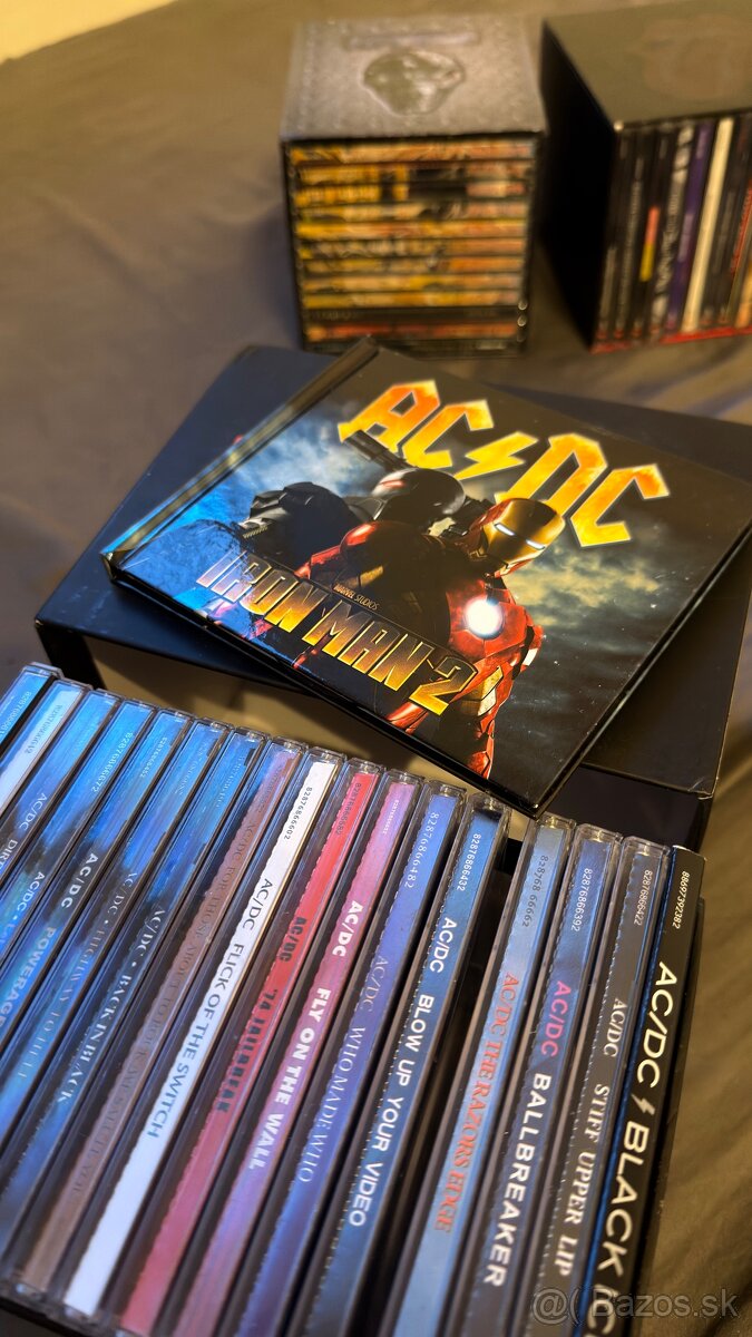 Zberateľské CD Box Sety – Queen, AC/DC, Maiden, Stones - 8