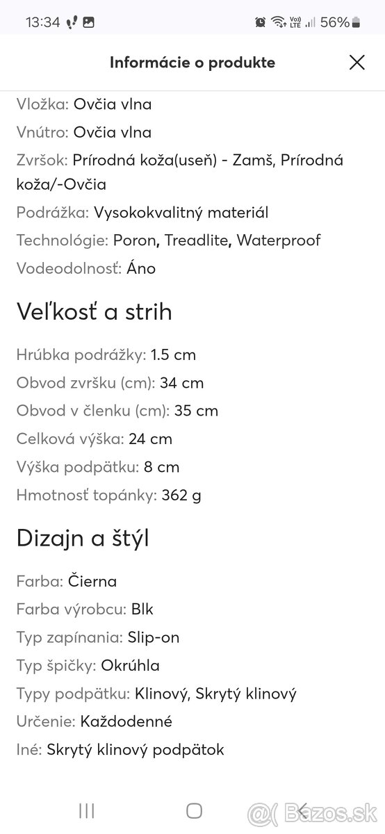 Čižmy kožené originál UGG snehule topánky ovčia vlna - 8