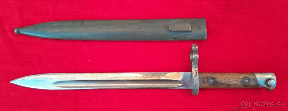 Bodák Mannlicher 1895 pre mužstvo colná stráž. - 8