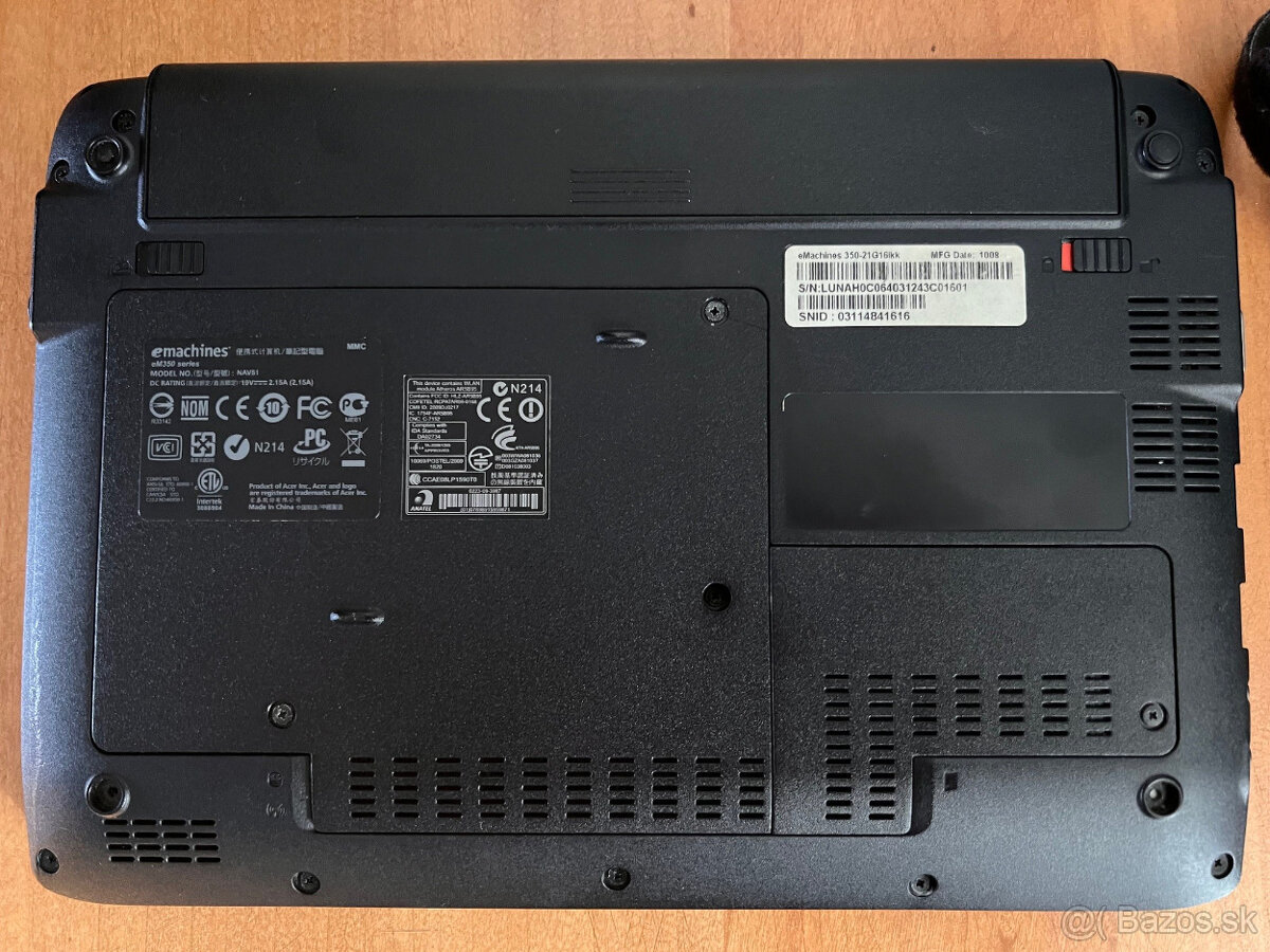 Netbook ACER eMachines EM350 - 8