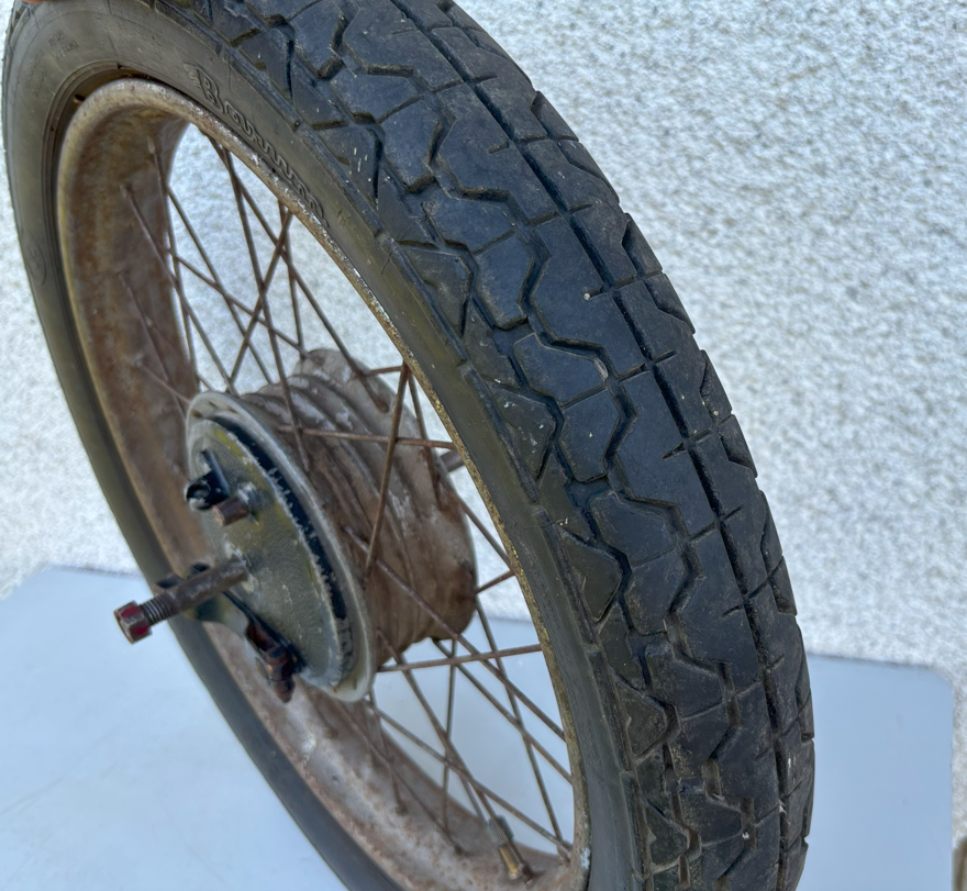 Predám zadné koleso na Jawa Pionier 50/05,20,21 - 8