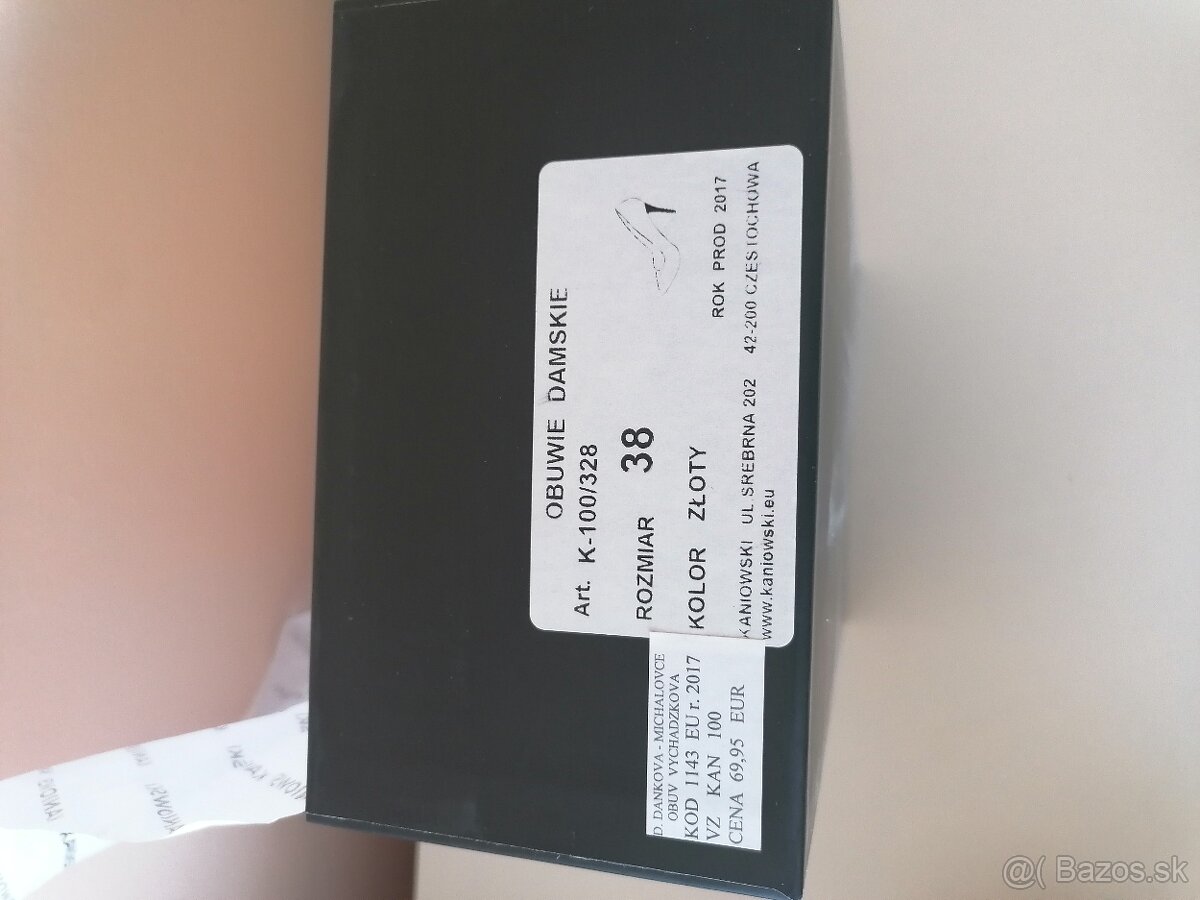 Lodičky zlaté 38 - 8