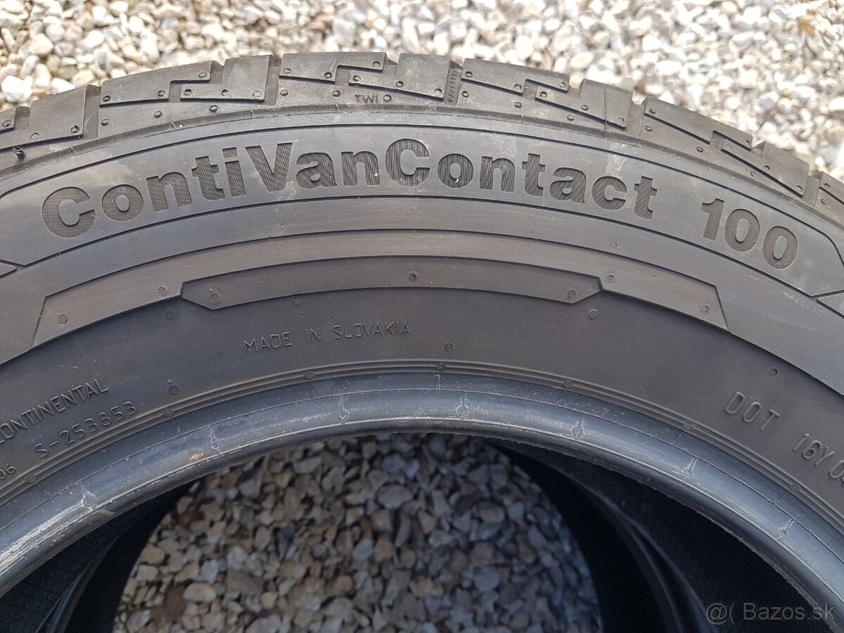 215/65 r16c letné pneumatiky 2ks Continental DOT2023 - 8