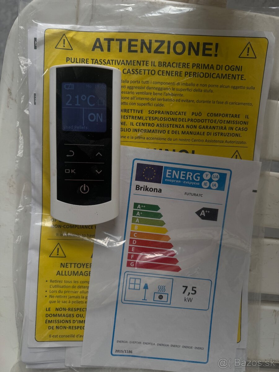 Peletová pec/ kachle - 8