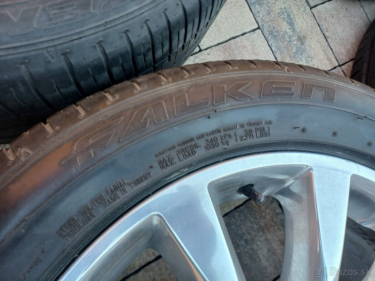 Orig. hliníkové disky Land Rover R20, 5x120 - 8