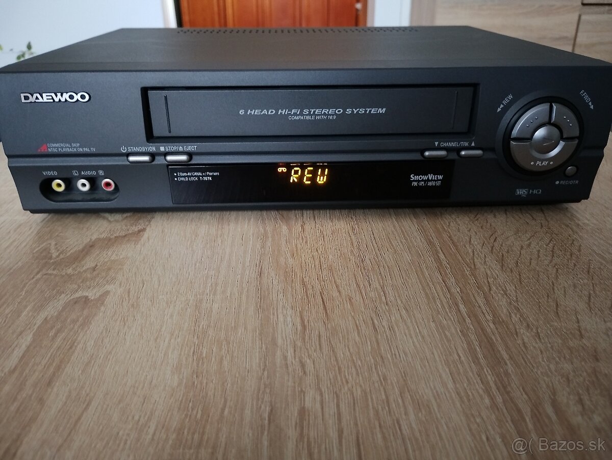 Videorekordér HI-FI stereo Daewoo T-767K - 8