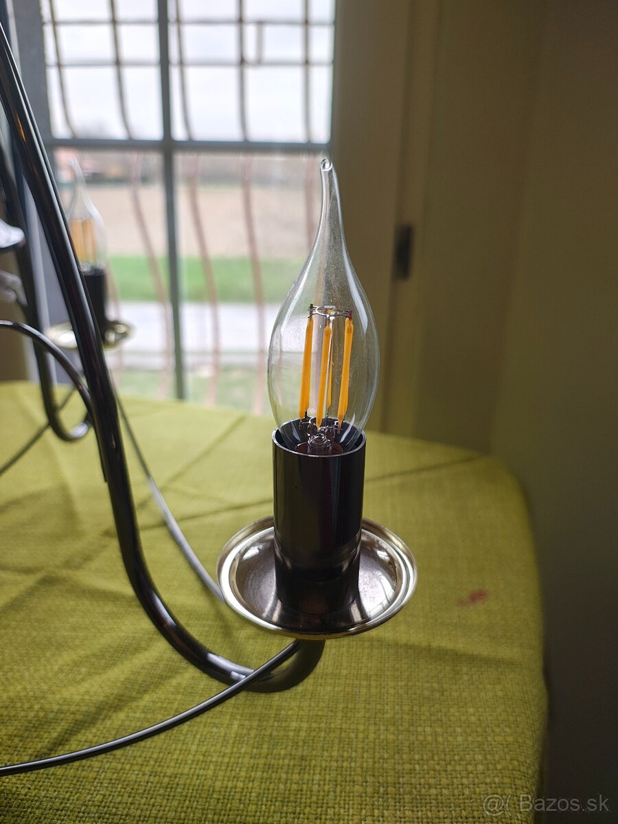 Kovový chrómový luster - 8