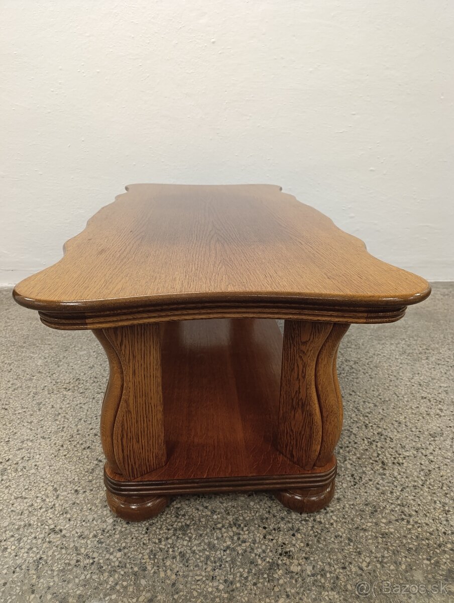 Rustikální konferenční stolek, nábytek z masívu - 8