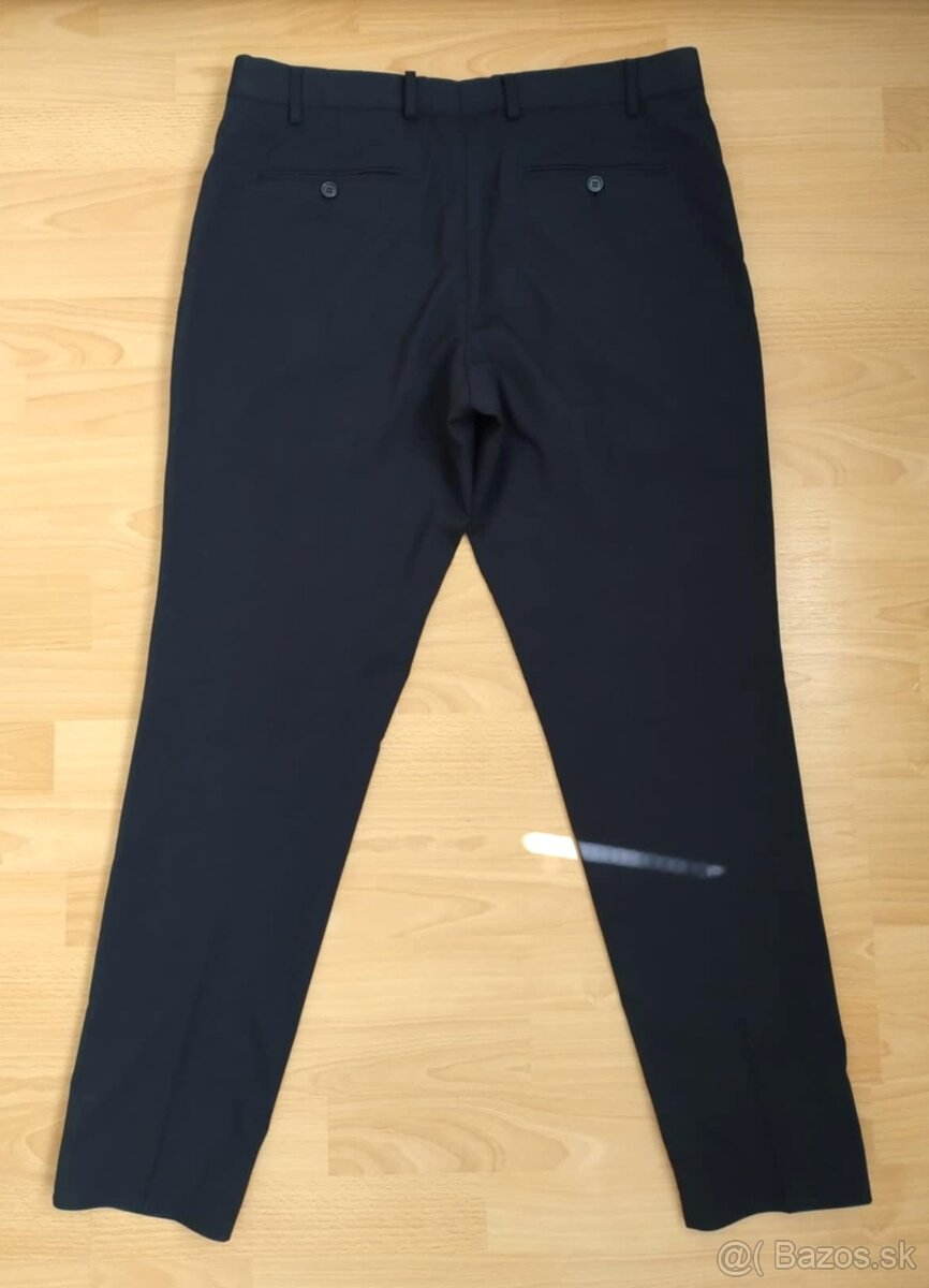 Pánsky tmavomodrý oblek (Ozeta - Marzotto) - 8