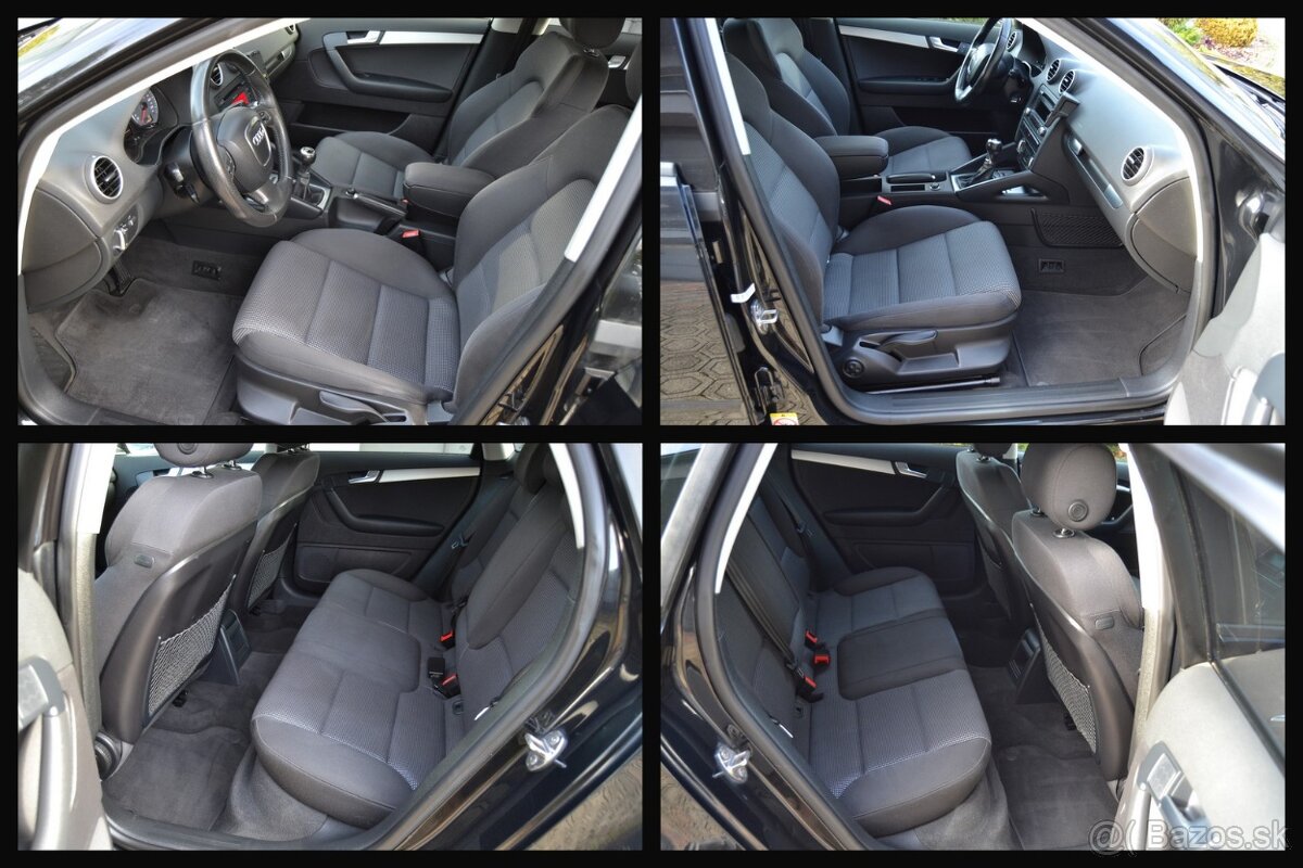 AUDI A3 2.0 TDI, R. 2011, TEMPOMAT, ELEKTRÓNY R17, BIXENÓNY - 8