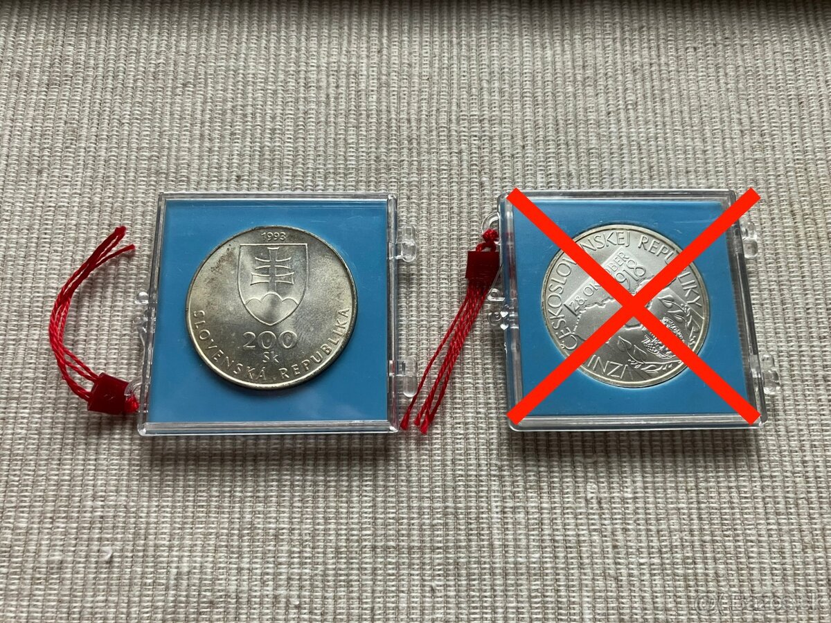 Reprezentačné sady NBS - BK PROOF mince - 8