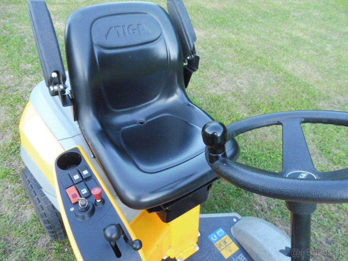predám kosačku - rider STIGA, travný traktor. 4x4,super stav - 8