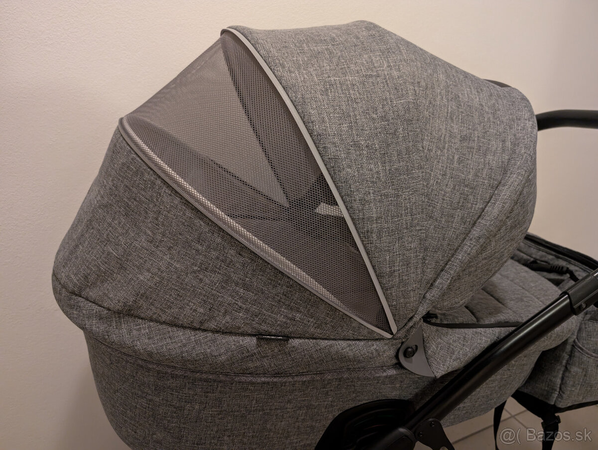 Predám kočík Noordi fjordi 3v1 (Dark grey) - 8