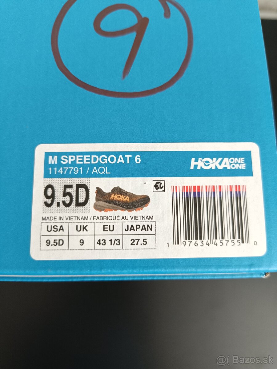 Úplne nové pánske HOKA Speedgoat 6 - 110 EUR - 8