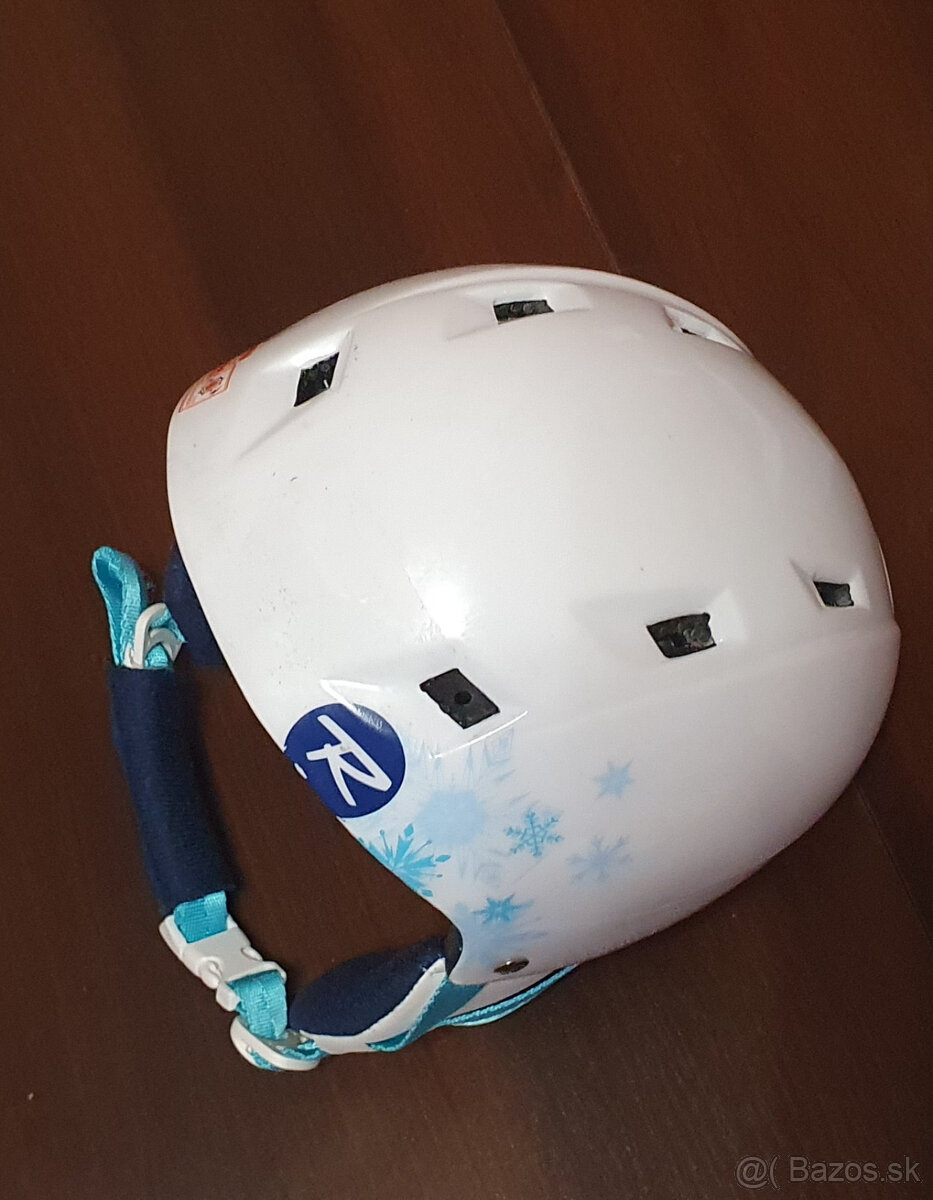 Predám detskú lyžiarsku prilbu s okuliarmi zn. ROSSIGNOL ; X - 8