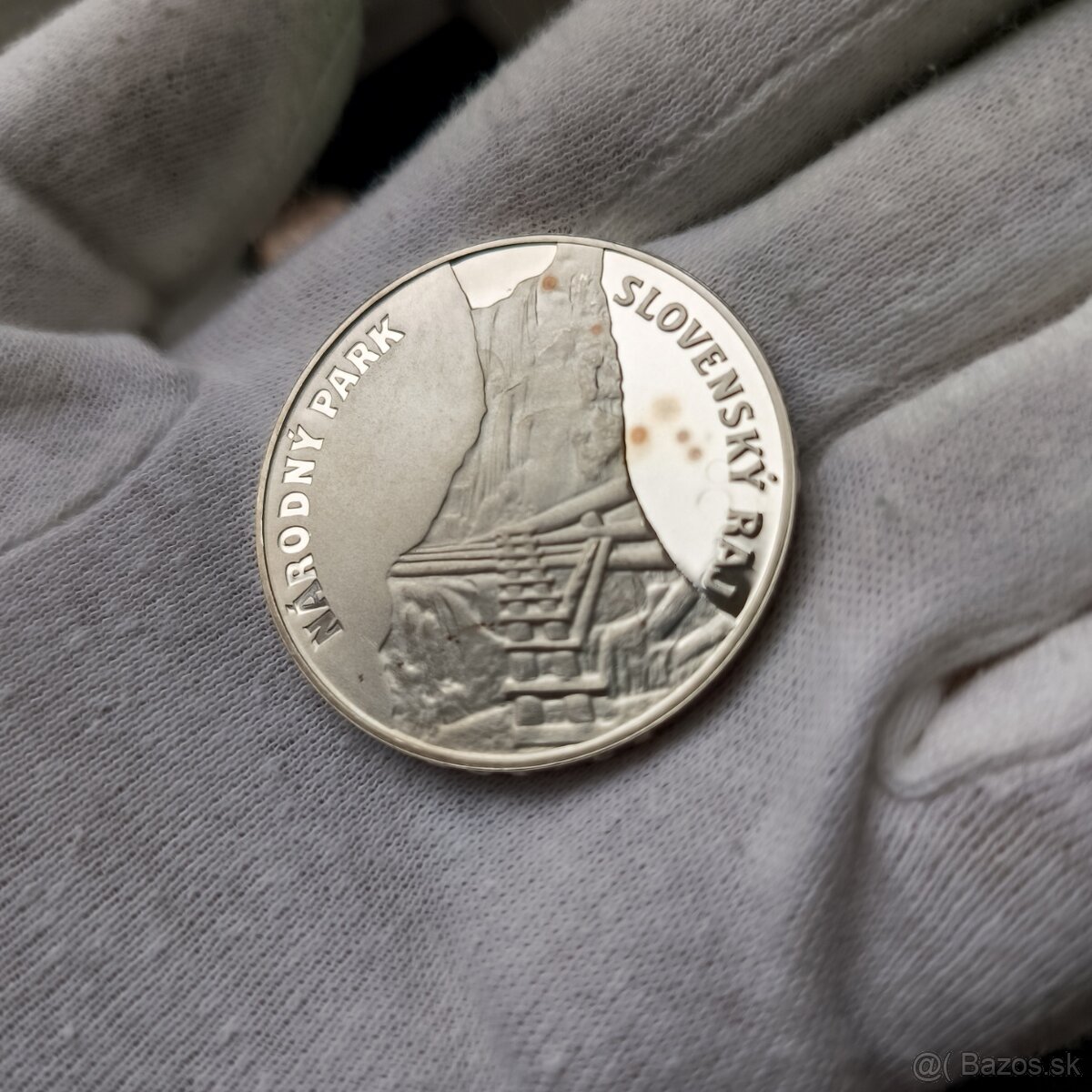 Strieborná minca 500 korún Slovenský Ráj PROOF - 8