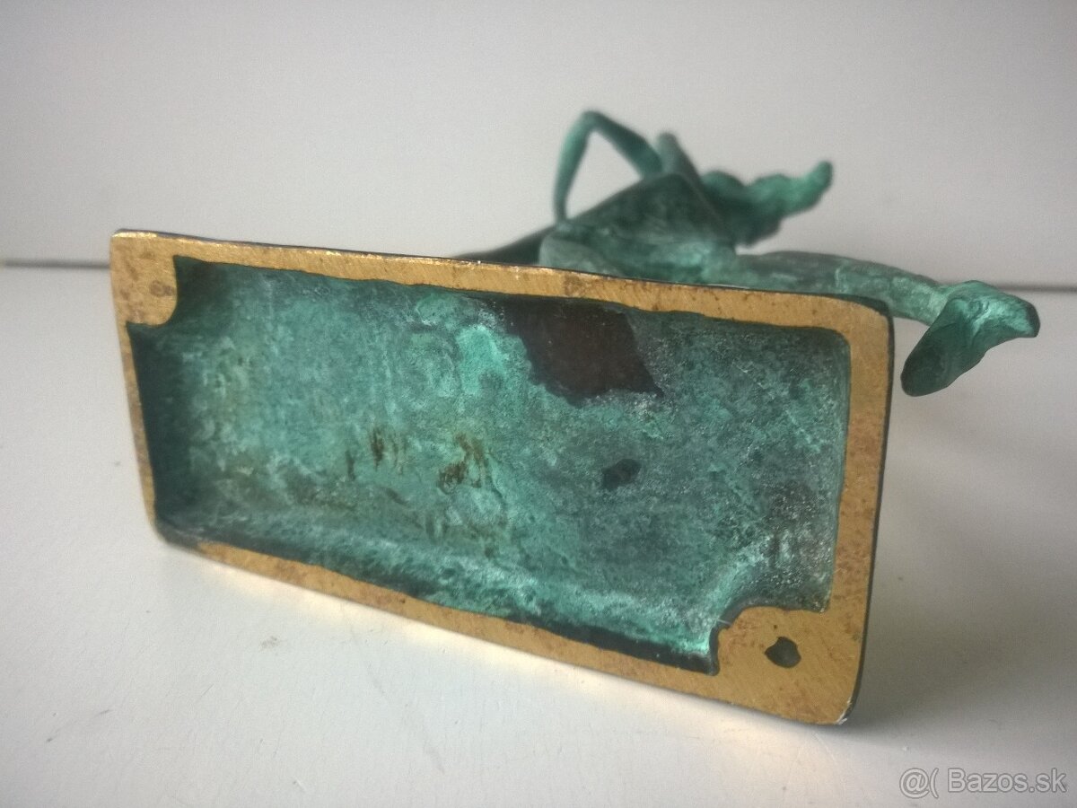 Stretnutie -Bronzová socha - 8