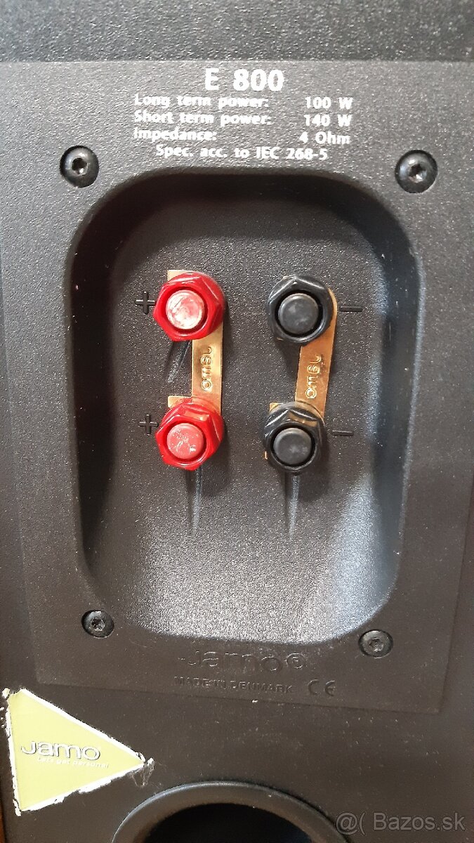 Jamo E800 2 pásmové 4 Ohm 100/140 W - 8