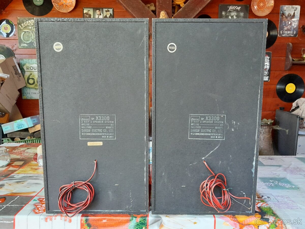 Vintage Sansui SP-X3300 - 8